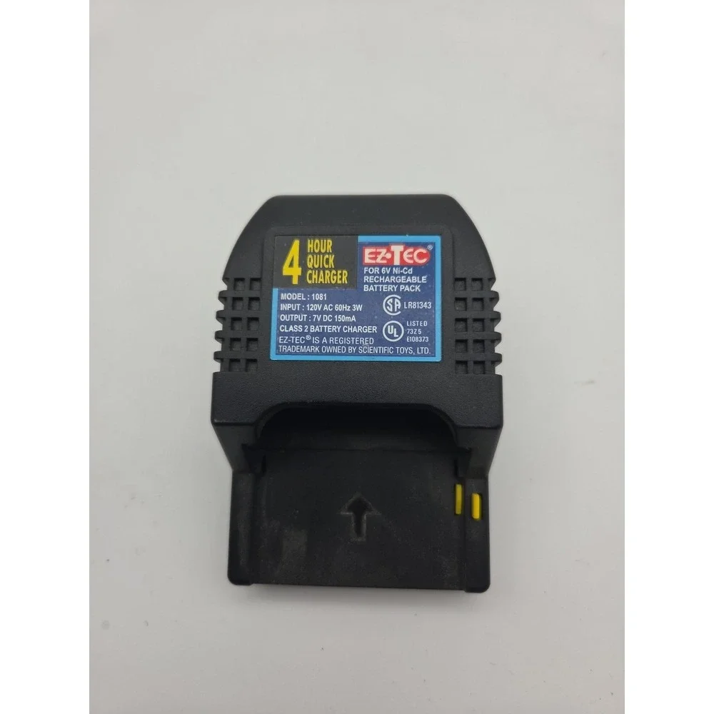EZ Tec 4 Hour Quick Charger Model 1081 For 6v Batteries Ni-Cd